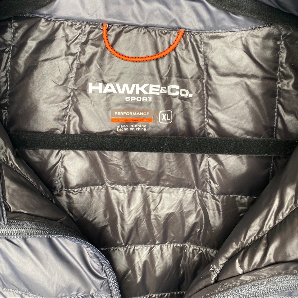 new Hawke & Co ✰ Quilted Packable Down Ski Snowboard Sport Winter Jacket ✰ Smoke - Picture 8 of 15